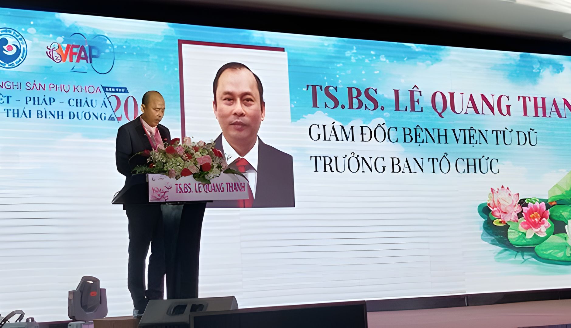 Sen Vàng hân hạnh là nhà tài trợ Hội nghị Sản Phụ khoa Việt Pháp Châu Á Thái Bình Dương- Lần thứ 20 